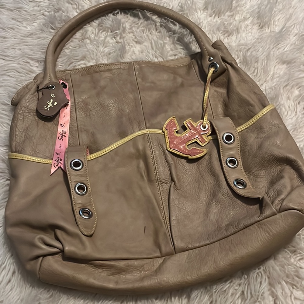 Sofia C Leather Bag - image 2